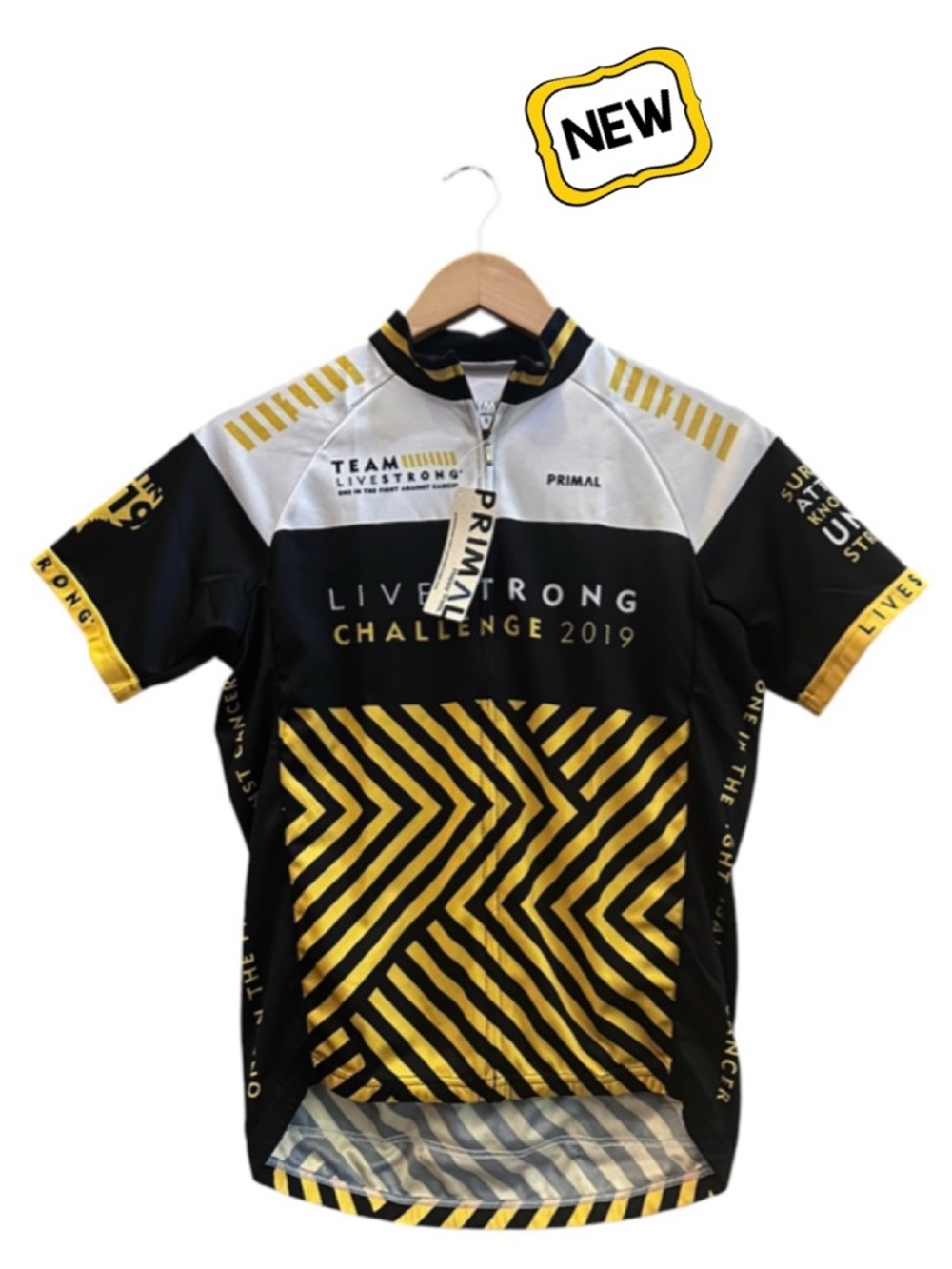 New PRIMAL Livestrong Austin Challenge 2019 Cycling Jersey Performance Men S